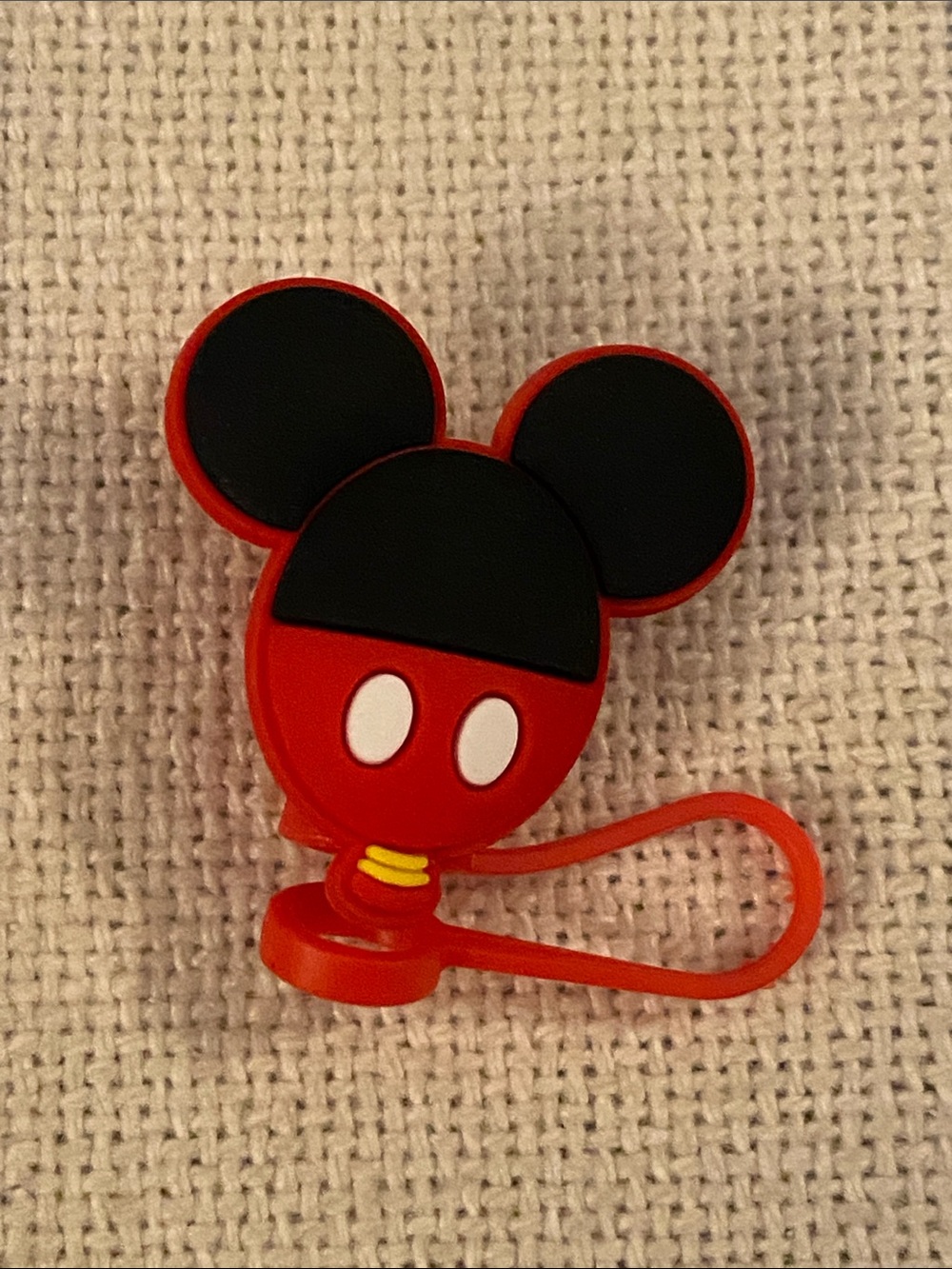 Mickey Mouse Straw Cover - Silicone